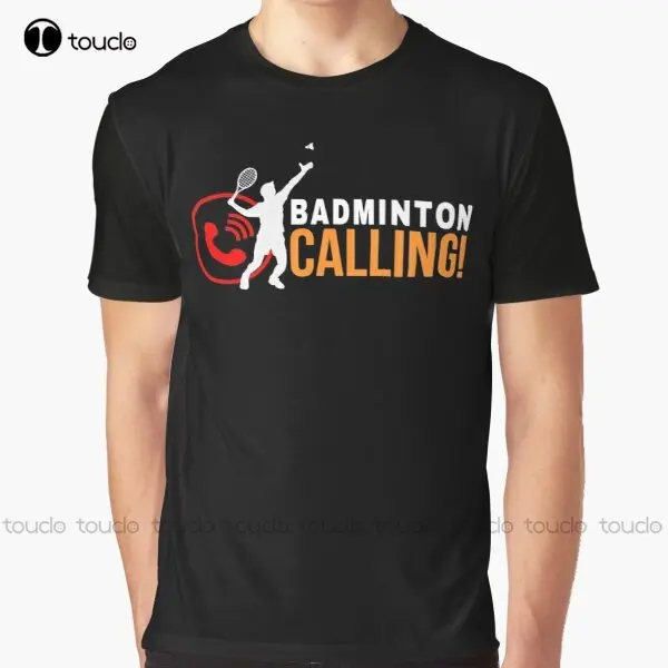Badminton News - Novo badminton chamando camiseta gráfica camisas