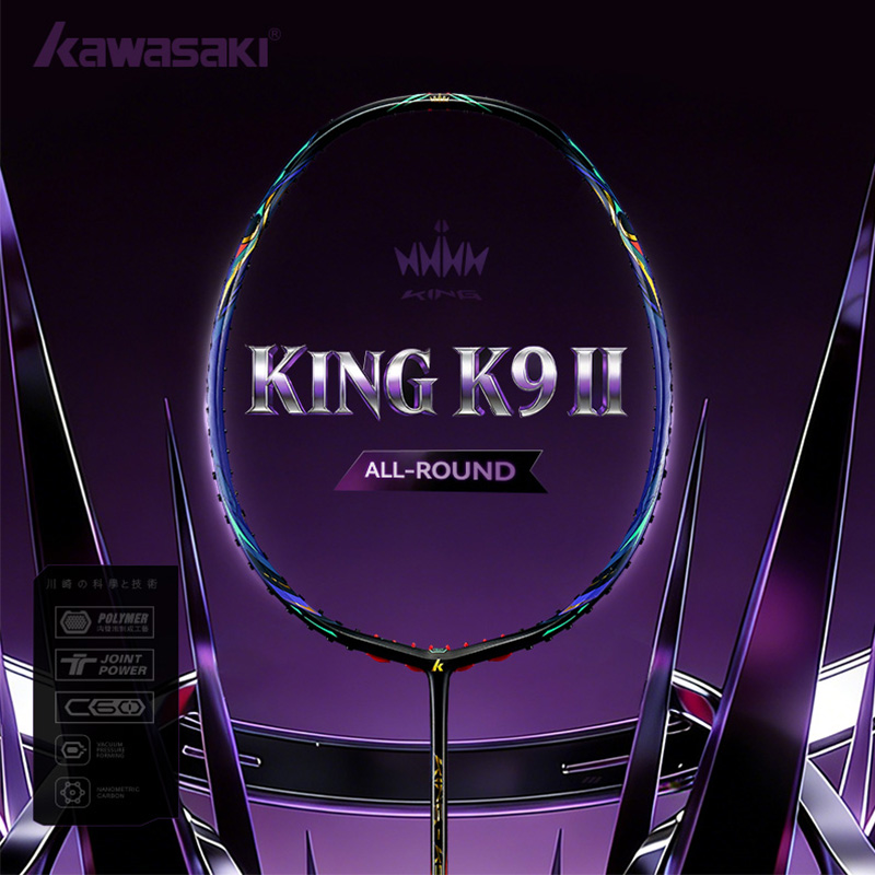 Kawasaki king k9 4u raquete de - Badminton Umpire avaliação e preço