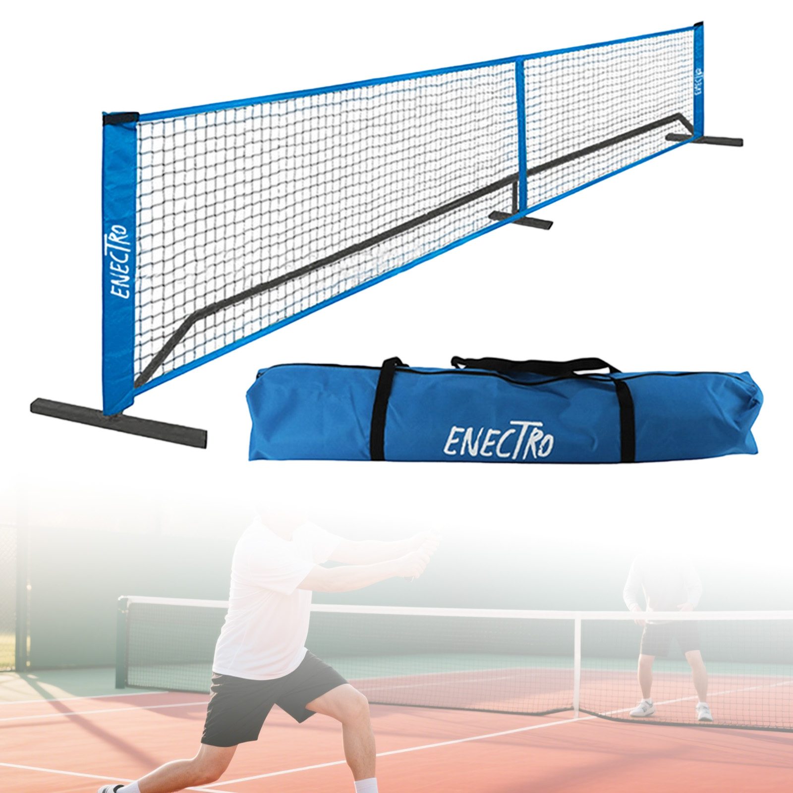 Rede portátil de pickleball, 6 - Badminton League avaliação e preço