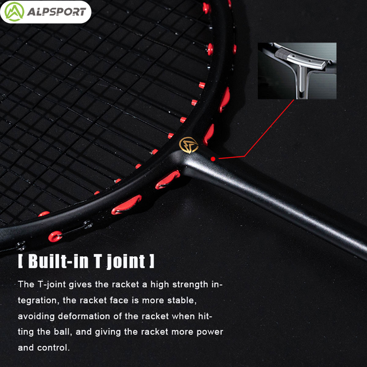 Alpsport MH-V5 5U 75g Ondulado - Badminton Background avaliação e preço