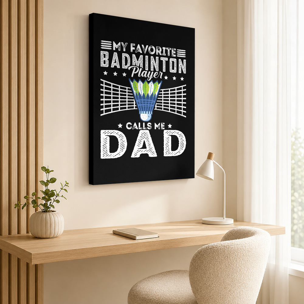 Pôster de Impressão em Tela Pe - Badminton Foto avaliação e preço