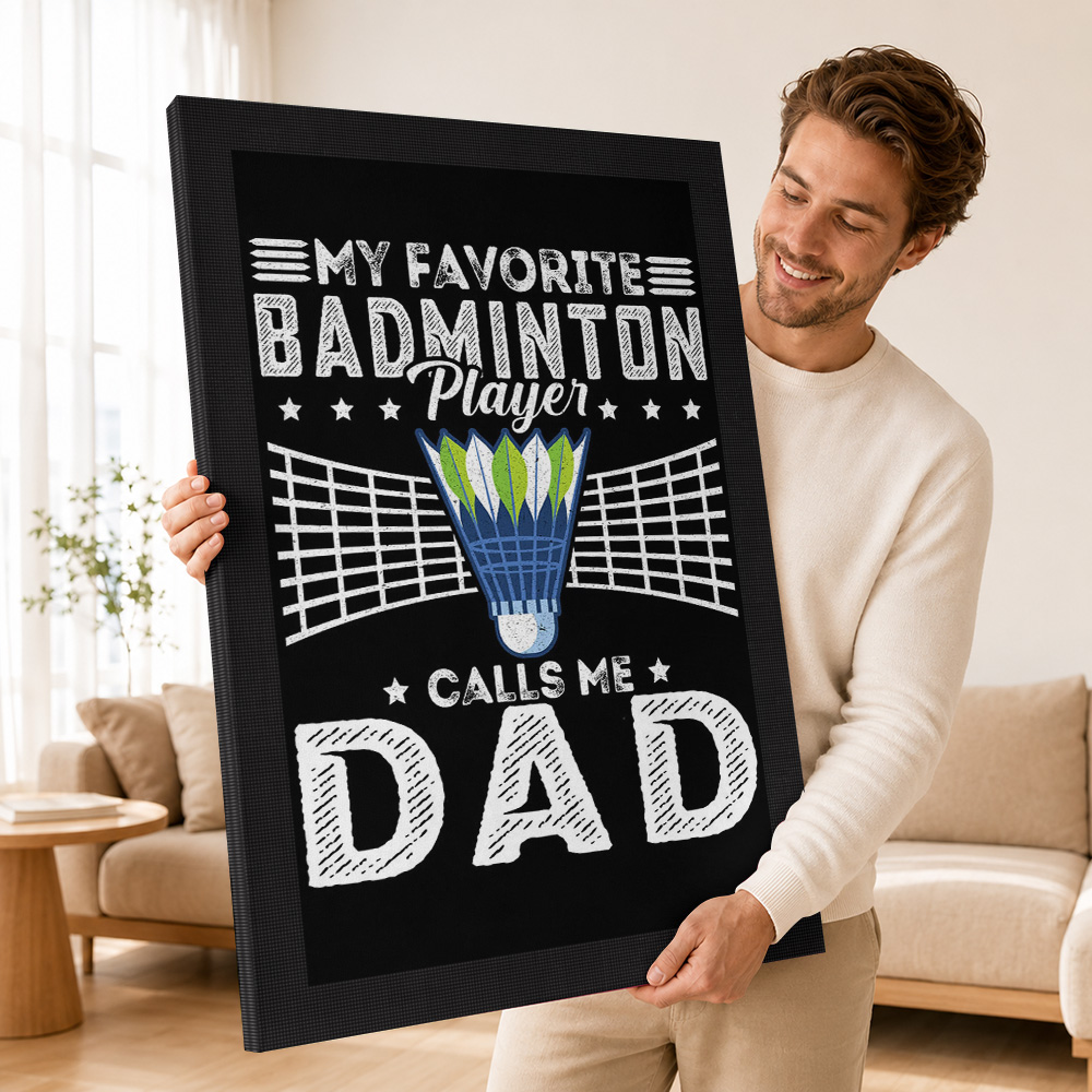 Pôster de Impressão em Tela Pe - Badminton Foto avaliação e preço