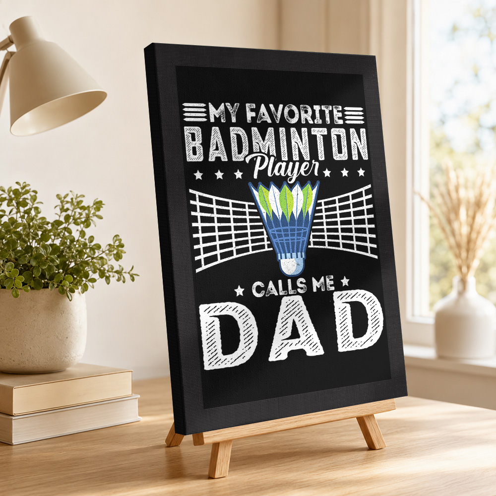 Pôster de Impressão em Tela Pe - Badminton Foto avaliação e preço