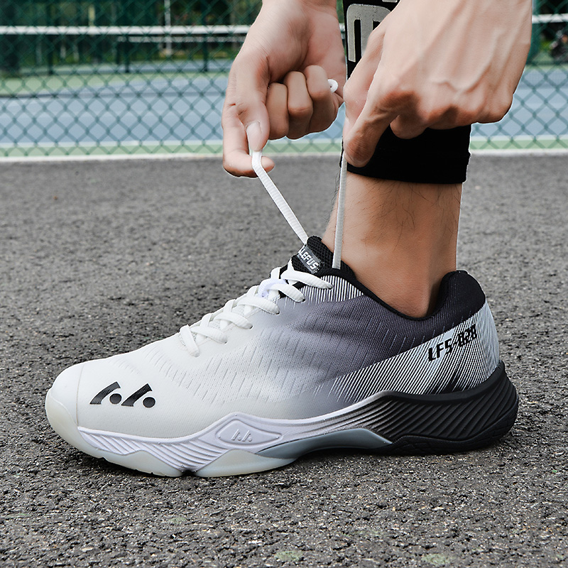 Homens sapatos de badminton or - Badminton Xxl avaliação e preço