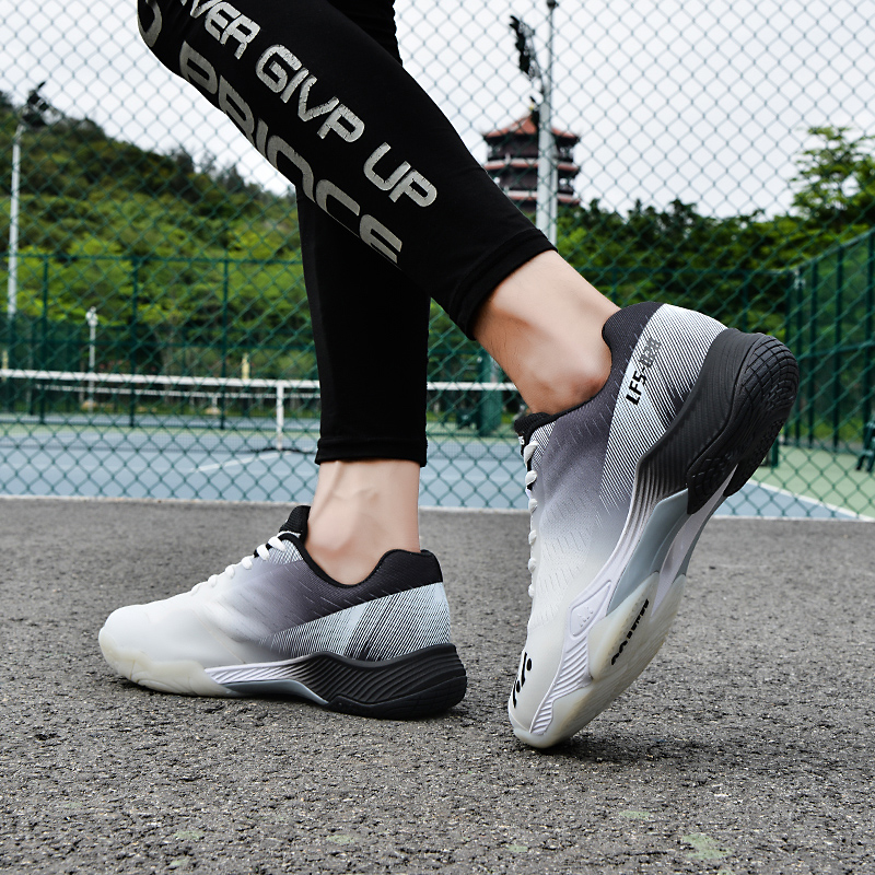 Homens sapatos de badminton or - Badminton Xxl avaliação e preço