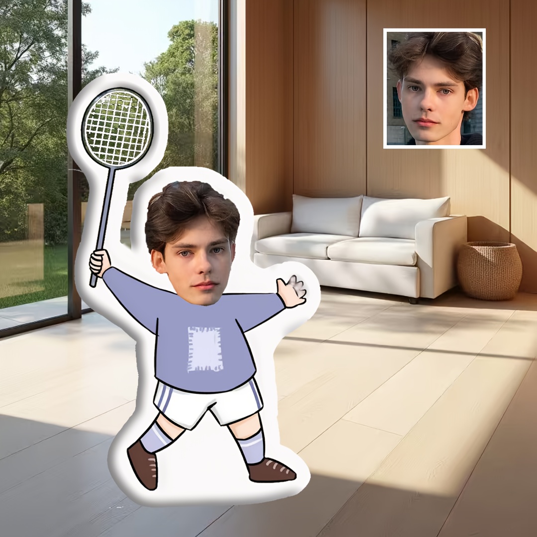 Presente Único: uma Almofada P - Badminton Foto avaliação e preço