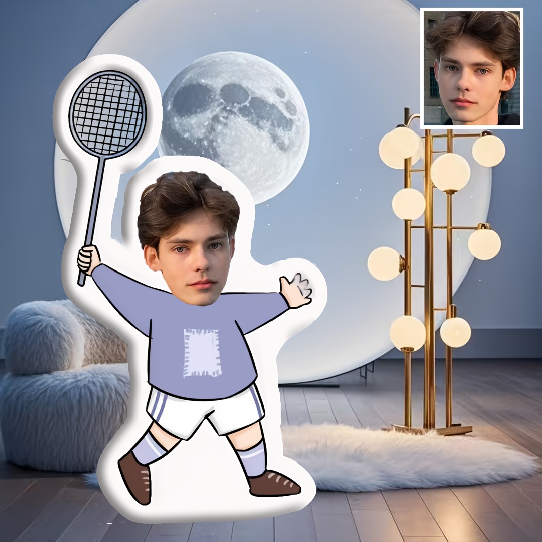 Presente Único: uma Almofada P - Badminton Foto avaliação e preço