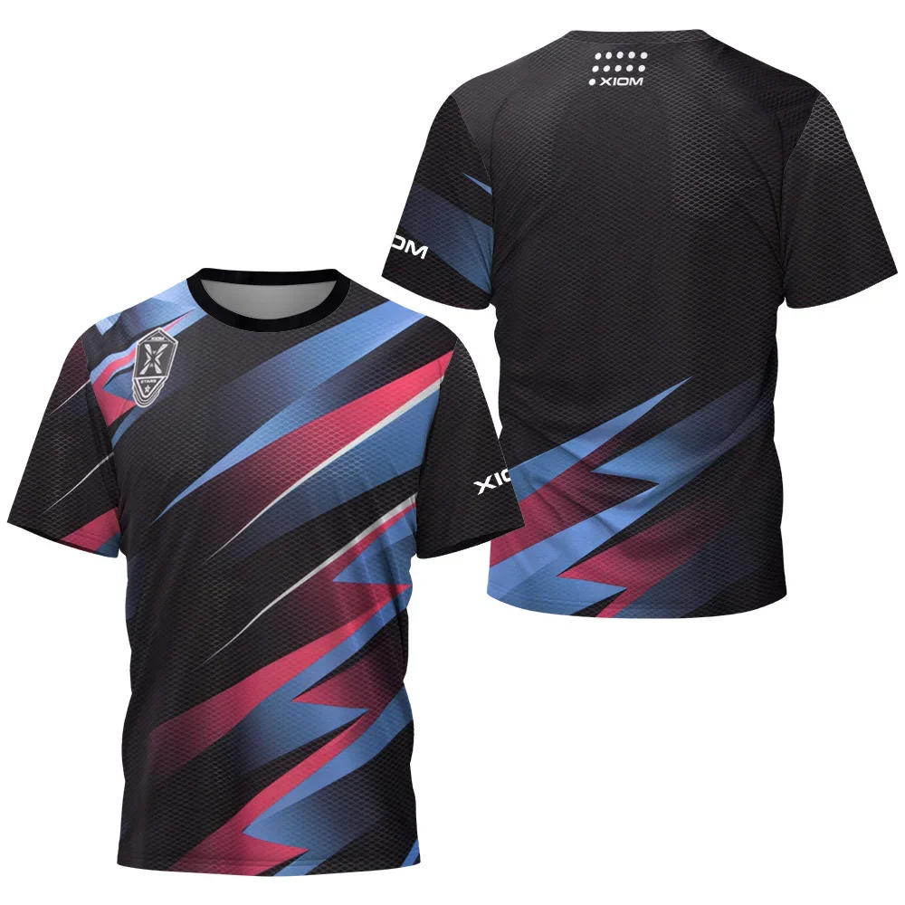 Camisa masculina de manga curt - Badminton Rank avaliação e preço